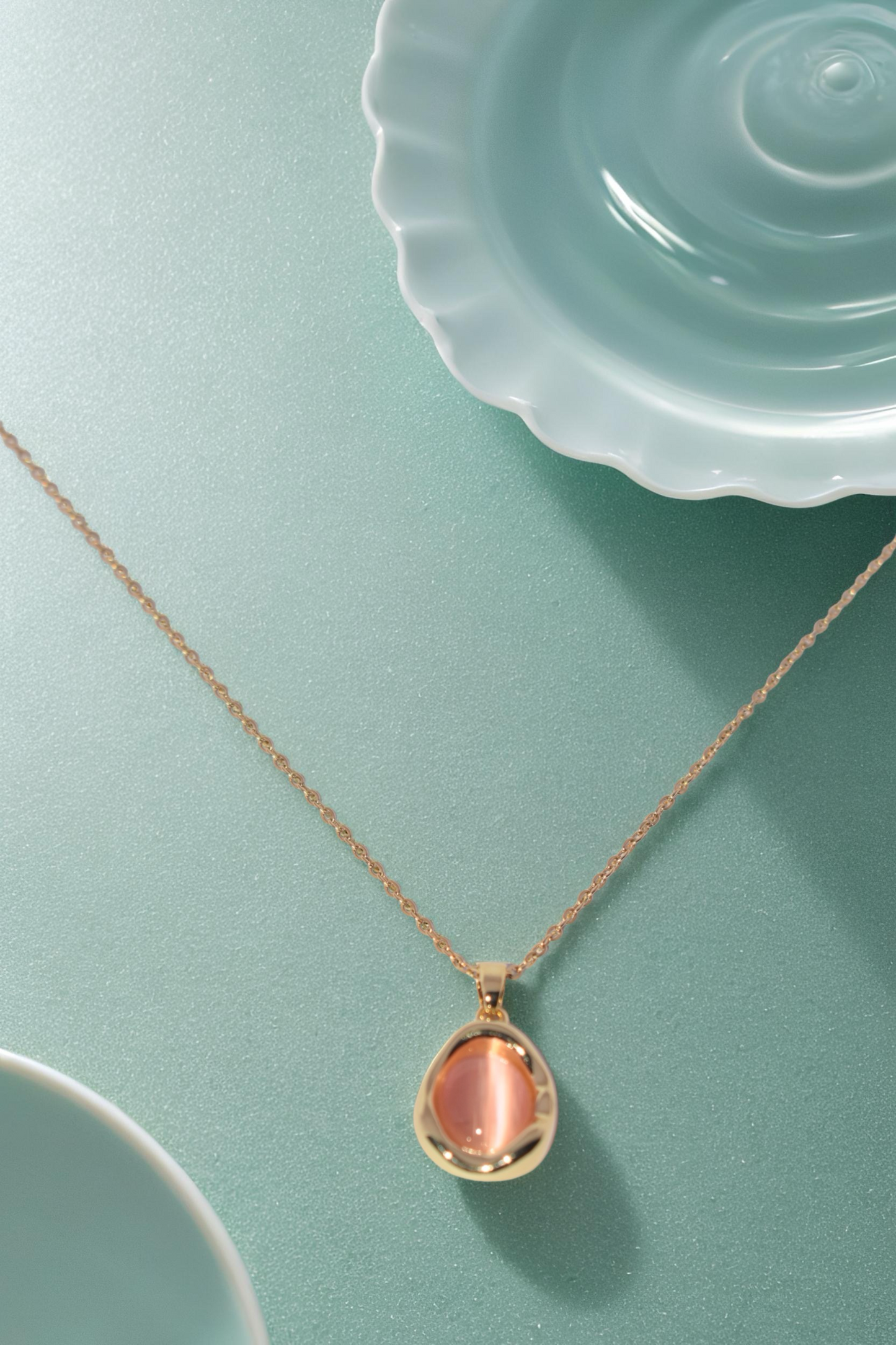 Gold Plated Chain with Pendant